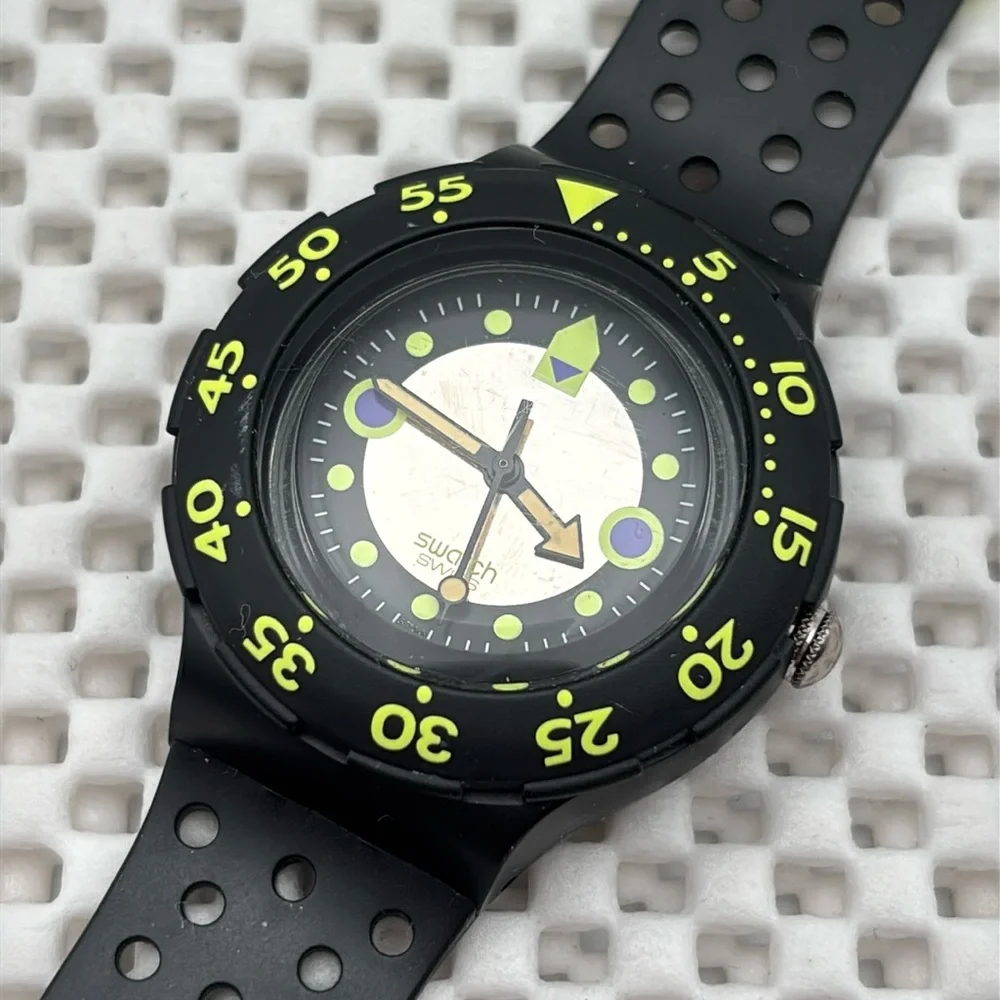 Swatch Watch - SDB102 - SHAMU / BLACK WAVE